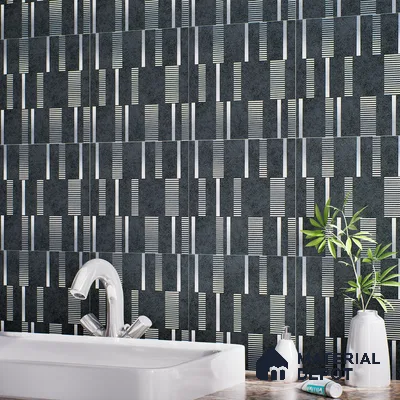 Highlighter Tiles  Tile TL 07251 D Plana 8014 GLM (Gold) 1 ft x 1 ft Ceramic Matte Finish - 9 mm  | 2 mm Spacer is Mandatory (Sample)